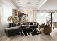 Dom w stylu modern classic projektu pracowni Dobry Układ