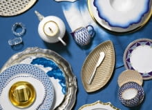 Zastawa stołowa, nakrycie stołu na święta Zastawa stołowa, nakrycie stołu na święta