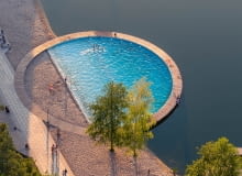 Zagospodarowanie nadbrzeża Jeziora Słupeckiego. Proj. Paweł Grobelny