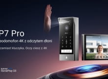 EZVIZ HP7 Pro – wideodomofon 4K z biometrią dłoni EZVIZ HP7 Pro – wideodomofon 4K z biometrią dłoni