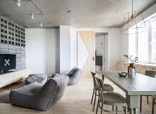 Salon można umownie podzielić na kilka stref. W strefie wypoczynkowej stanęły dwa duże fotele. W strefie jadalnianej - stół z krzesłami. Salon można umownie podzielić na kilka stref. W strefie wypoczynkowej stanęły dwa duże fotele. W strefie jadalnianej - stół z krzesłami.