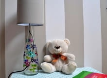 Lampa z butelki Lampa z butelki, recykling