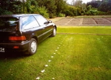 Dzięki kratce pod kołami samochodu nie tworzą się koleiny. DO JEDONRAZOWEJ PUBLIKACJI