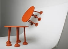 Rubber Table - Gumowy Stół; projekt: Thomas Schnur