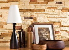 Kamienna okładzina ścian, stegu