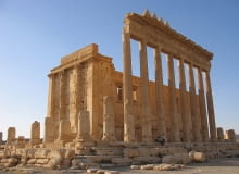 Świątynia w Palmirze - stan sprzed zniszczenia przez Państwo Islamskie Świątynia w Palmirze - stan sprzed zniszczenia przez Państwo Islamskie