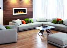 Biokominek wiszący, stal, 90 x 40 cm, 398 zł, Castorama Biokominek wiszący, stal, 90 x 40 cm, 398 zł, Castorama