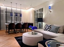 Klasyczny salon w bloku - projekt Krzysztofa Mirucia Klasyczny salon w bloku - projekt Krzysztofa Mirucia