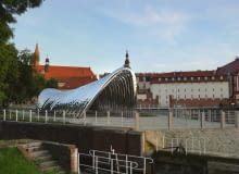 Nawa - rzeźba na Wyspie Daliowej we Wrocławiu, projekt: Oskar Zięta