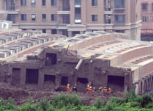 Katastrofa budowlana w Chinach