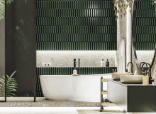 Zielony kolor w aranżacji łazienki Zielony kolor w aranżacji łazienki