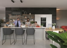 Praktyczna zabudowa kuchni.