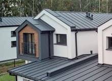 Osiedle obok Komorowa Panel dachowy na rąbek Blachy Pruszyński