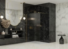 Kabina prysznicowa Modo New Gold II szkło ryflowane Visiosun