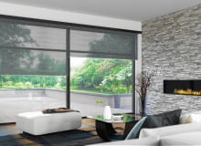 Roleta wewnętrzna Umbria, 6 rozmiarów do wyboru, poliester, ok. 150 zł/160 x 180 cm, decora.pl