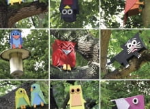 Te karmniki wyglądają jak prawdziwe ptaki Te karmniki wyglądają jak prawdziwe ptaki