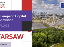 Europejska Stolica Innowacji 2023. Warszawa zdobywa drugie miejsce!