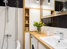 Łazienka w bloku: 3m2