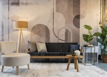 Tapeta może zdobić każdą ze ścian, tylko jedną ścianę lub jej fragment. To, w jaki sposób zostanie wykorzystana, zależy tylko od pomysłu urządzającego wnętrze.