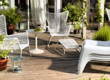 Piękny balkon Balkon, taras, IKEA