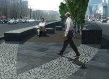 projekt, warszawa, emilii plater, przebudowa, RS Architektura Krajobrazu