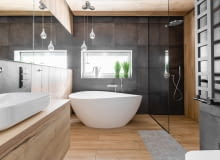 Beton w łazience: surowa elegancja nowoczesnego wnętrza Beton w łazience: surowa elegancja nowoczesnego wnętrza