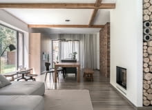 Dom pełen światła i drewna Dom pełen światła i drewna