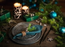 Aranżacja stołu na Boże Narodzenie i Sylwestra Aranżacja stołu na Boże Narodzenie i Sylwestra