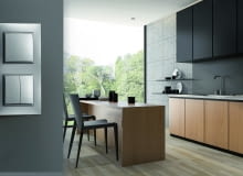 Kuchnia to miejsce, w którym spędzamy wiele czasu, dlatego też musi być ona funkcjonalna i estetycznie urządzona, zasada ta dotyczy wszystkich elementów wyposażenia, również osprzętu elektrycznego, seria Aria, Ospel gniazdkagniazdka elektryczne nowoczesne elektryczne nowoczesne