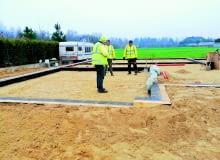 budowa domu fundamenty posadowienie poziom zero zmiany na budowie zmiany w trakcie budowy