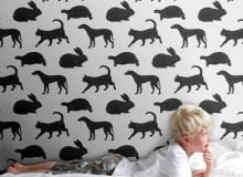 tapeta; projekt: Paper Boy