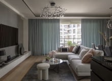 Aranżacja 120-metrowego apartamentu projektu pracowni Hola Design