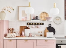 Różowa kuchnia Różowa kuchnia