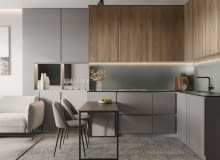 kuchnia z płyty laminowanej