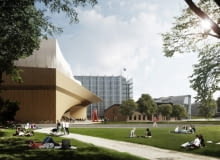 Biblioteka Główna w Helsinkach - wizualizacja Biblioteka Główna w Helsinkach - wizualizacja