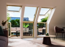 Okna dachowe najlepiej umiejscowić od strony południowej – zapewnią optymalną ilość słońca na poddaszu. Okna dachowe najlepiej umiejscowić od strony południowej – zapewnią optymalną ilość słońca na poddaszu.