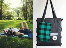 Torba - kocyk piknikowy/, Cho na kocyk/ MyBaze.com Torba - kocyk piknikowy/, Cho na kocyk/ MyBaze.com