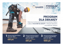 Dołącz do programu Galeco PREMIUM DEKARZ i zgarniaj nagrody! Dołącz do programu Galeco PREMIUM DEKARZ i zgarniaj nagrody!