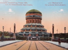 Wieża Górnośląska w Poznaniu w 1911 roku Wieża Górnośląska w Poznaniu w 1911 roku