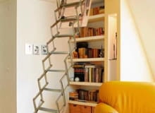 PAHER, schody harmonijkowe, drabinka stalowa. Cena: od 560 zł. MATERIALY PRODUCENTOW