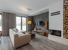 Krakowskie mieszkanie - między bielą a czernią