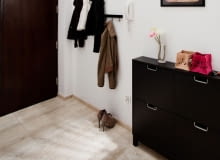 Trawertyn w przedpokoju Trawertyn