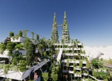 Zielona Katedra w Tilburgu. Proj. MVRDV Zielona Katedra w Tilburgu. Proj. MVRDV