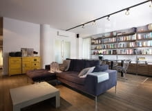 Mieszkanie na warszawskim Moktowie - 150 m2; proj. Soma Architekci stylowe mieszkanie, nowoczesne mieszkanie, urządzone mieszkanie