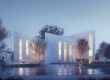 Nowy budynek Teatru im. Wandy Siemaszkowej w Rzeszowie. Proj. Plus3Architekci. Widok od Al. Cieplińskiego Nowy budynek Teatru im. Wandy Siemaszkowej w Rzeszowie. Proj. Plus3Architekci. Widok od Al. Cieplińskiego