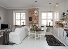 Mieszkanie w Goteborgu - 36 m kw. małe mieszkanie, jasne mieszkanie, mieszkanie w skandynawskim stylu, jak urządzić małe mieszkanie