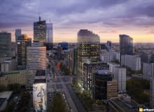 Upper One w Warszawie. Proj. Medusa Group