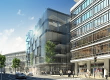 Wizualizacja rozbudowy "Smyka" od strony Brackiej Wizualizacja rozbudowy "Smyka" od strony Brackiej