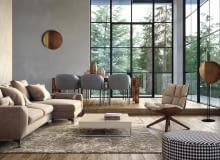 Sun LED, sklejka wybarwiona w kolorze drewna, śr. 50 cm, 799 zł, Nowodvorski Lighting lampa na ścianę