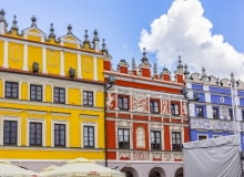 Attyki na Kamienicach Ormiańskich w Zamościu Attyki na Kamienicach Ormiańskich w Zamościu